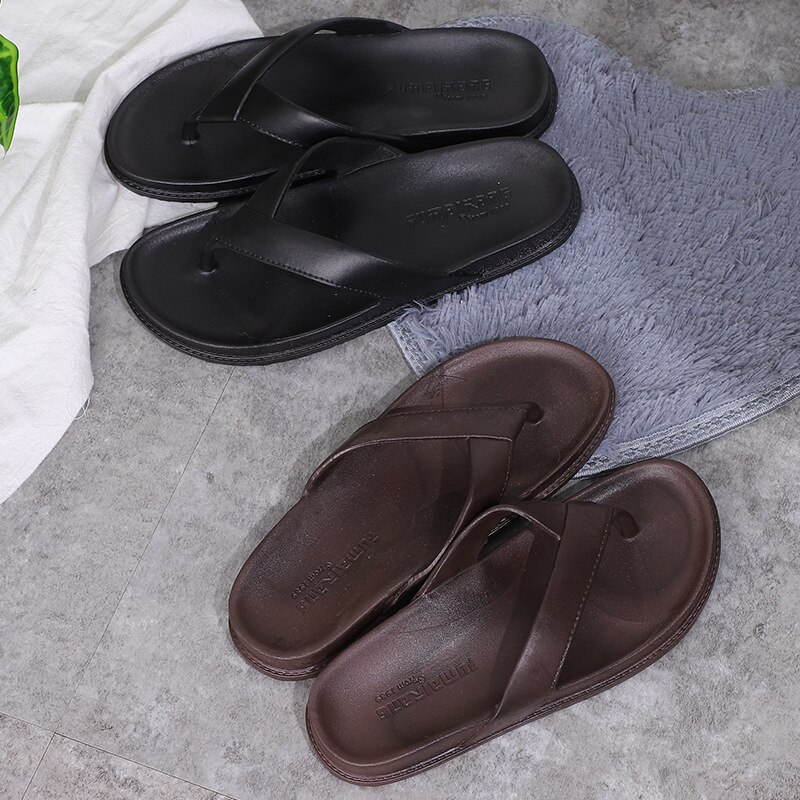 Chanclas de hombre y mujer, sandalias para interior y exterior, zapatillas de playa de verano para hombre antideslizantes, nuevos zapatos