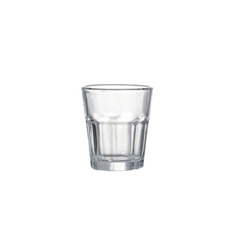 Sæt  of 6 blyfri glasmaskine lavet shotglas spiritusglas spiritusglas til vodka 45ml 1.5oz