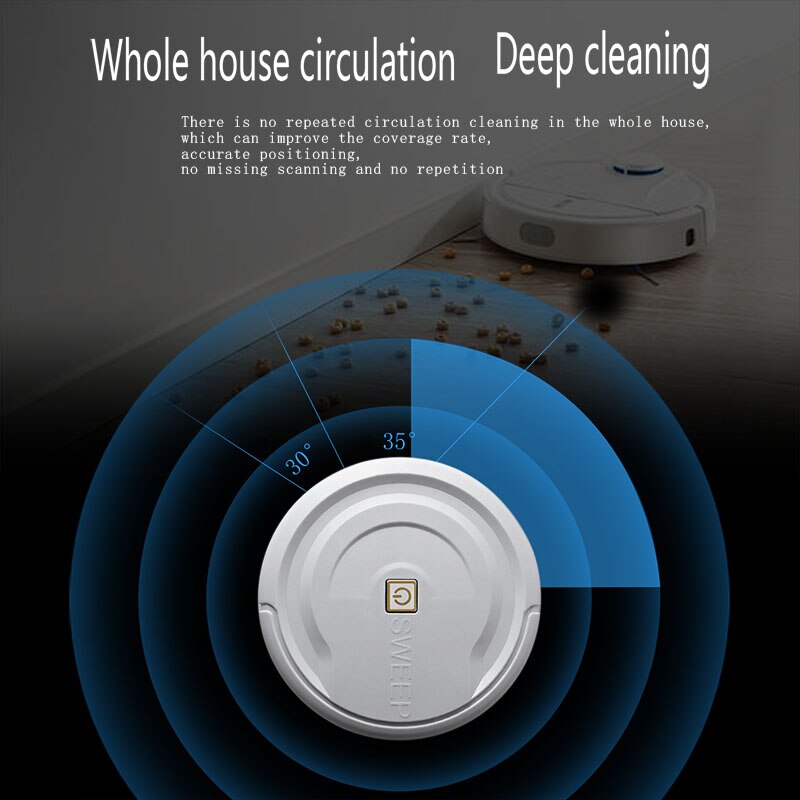 Mini 3 In 1 Huishoudelijke Reiniging Robot Intelligente Vegen Robot Sensor Edge Nat Mop Automatische Droog Nat Vegen Vacuüm Robots