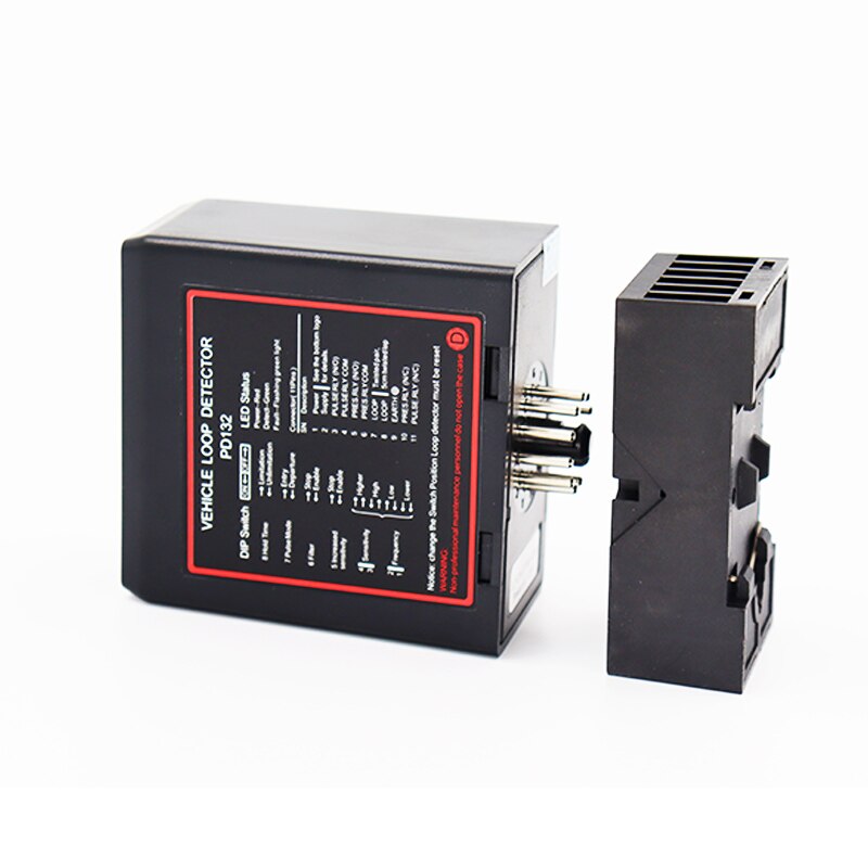 Detector de bucle de puerta, Detector magnético de vehículo para Control de barrera de estacionamiento, conteo, puertas y puertas automatizadas