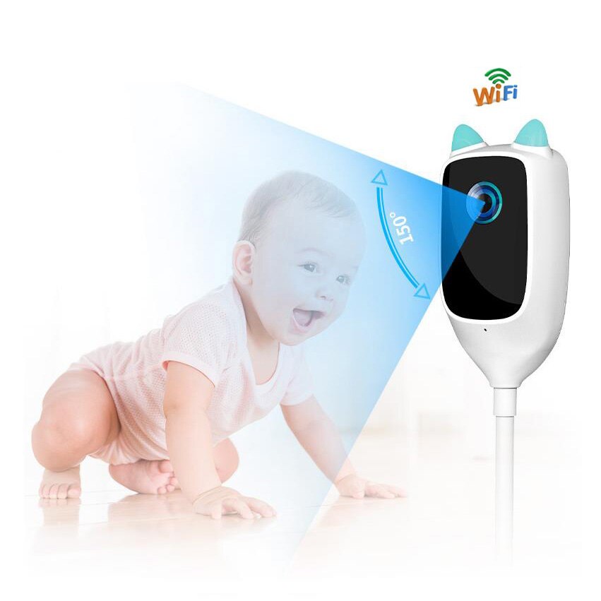 Newst Draadloze Digitale Video Babyfoon Babyfoon Met Camera Ondersteund Uw Mobiele Telefoon Management Baby Cay Alarm