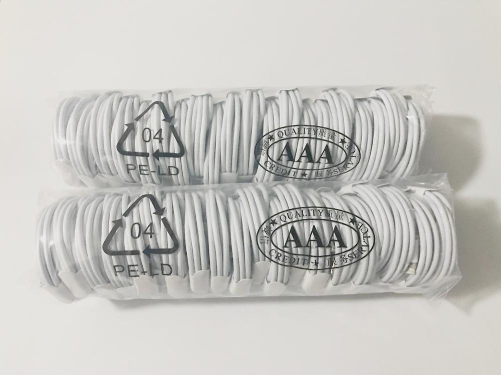 10 stk/parti 1m 3ft 2m 6ft usb datasync ladekabel til telefon 6 7 8 x med detailpakke