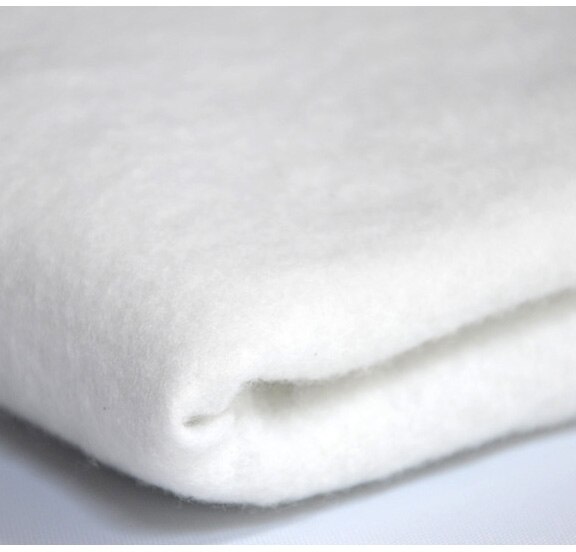 100*105CM Thin Cotton Batting Fabric Filler Cotton-spreading Patchwork Quilting Accessory DIY Craft lining/interlinings: White