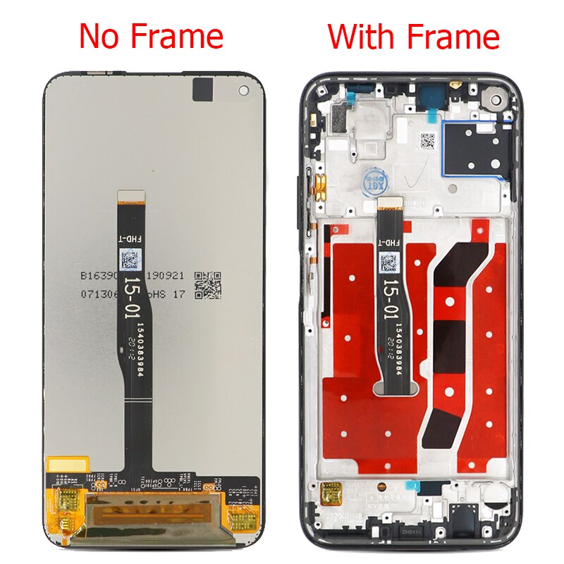 Originele Nova 6 Se Lcd Voor Huawei P40 Lite Display Met Frame 6.4 "P40 Lite JNY-L21 JNY-TL10 Lcd Display touch Screen Montage