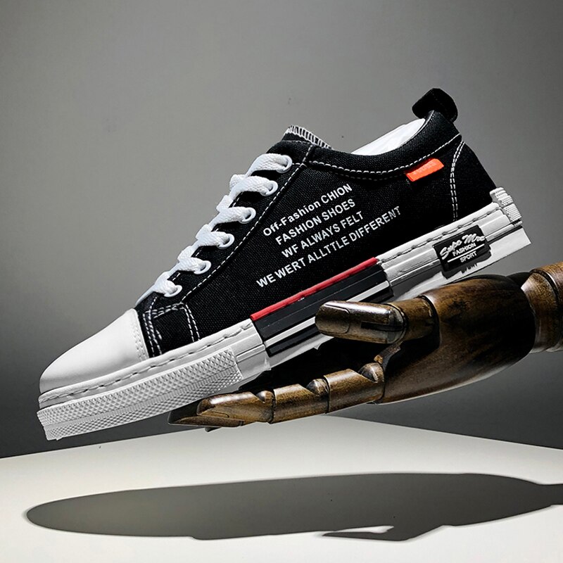 canvas shoes men men Shoes Men Casual Shoes White Sneakers summer Walking Shoes Black shoes Flat shoes Trainers