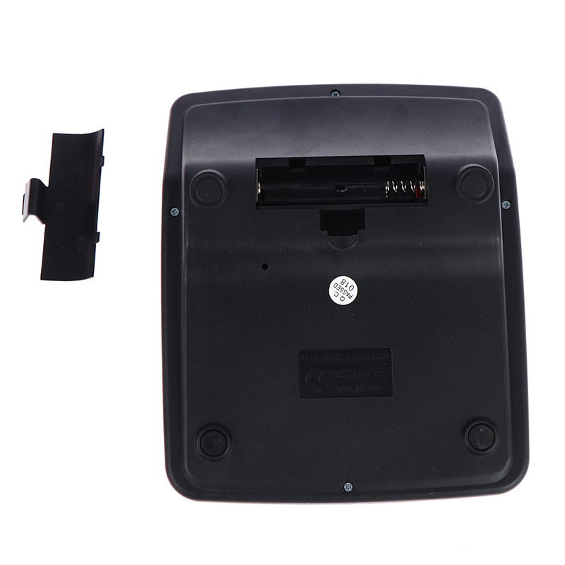 1pcs Office Commercial Calculator Calculate Tool Battery Powered 12 Digit Electronic Calculator Portable