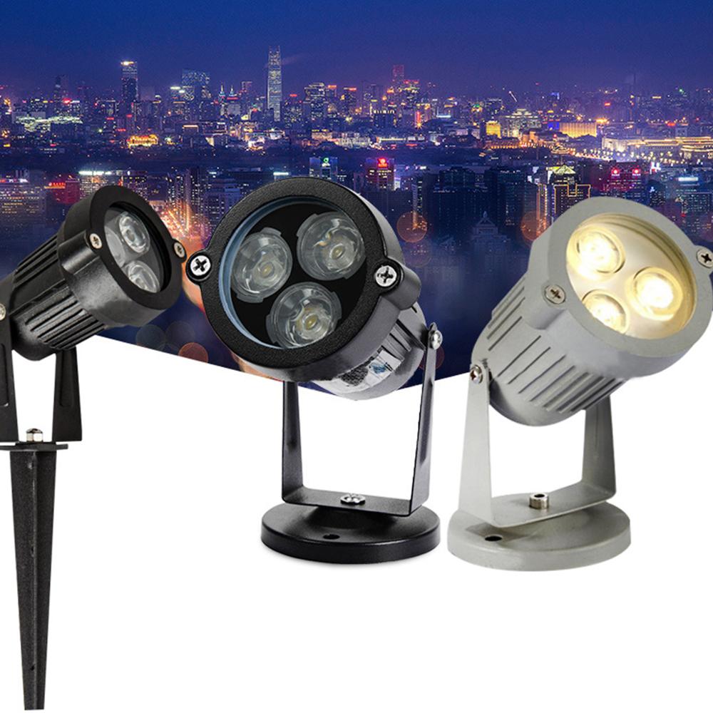 Led Outdoor Spotlight LED Landscape Garden Wall Yard Path Lawn Pond Flood Spot Light Waterproof IP65