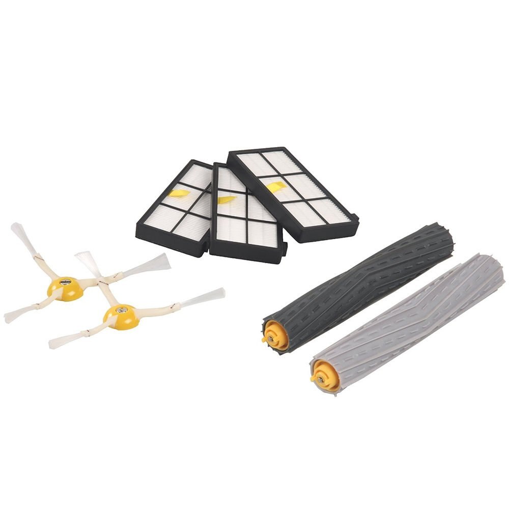 Replacement Parts for iRobot Roomba 800 900 Series 805 860 870 871 880 890 960 980 Vacuum Cleaner Roller Filters Side Brushes: 8-3