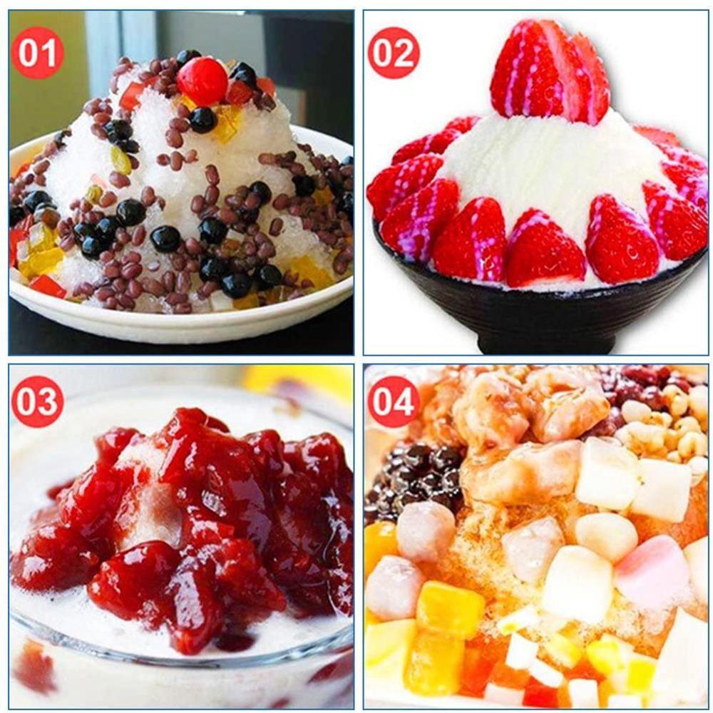 1PC Mini hand-crushed ice machine home ice-cream machine Crusher hand-cranked ice Ice grinder Shaver cotton children's J8U5