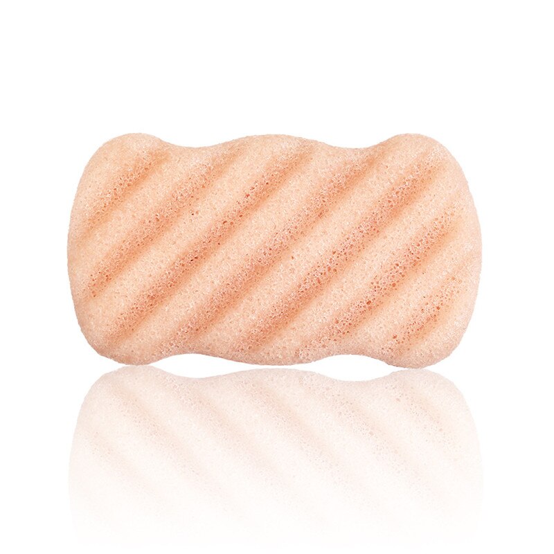 Svamp puff naturlig myk konjac ansikts puff ansikt kropp rens vaske svamp exfoliator rens dårlig vask ansikt beskytte huden: 06