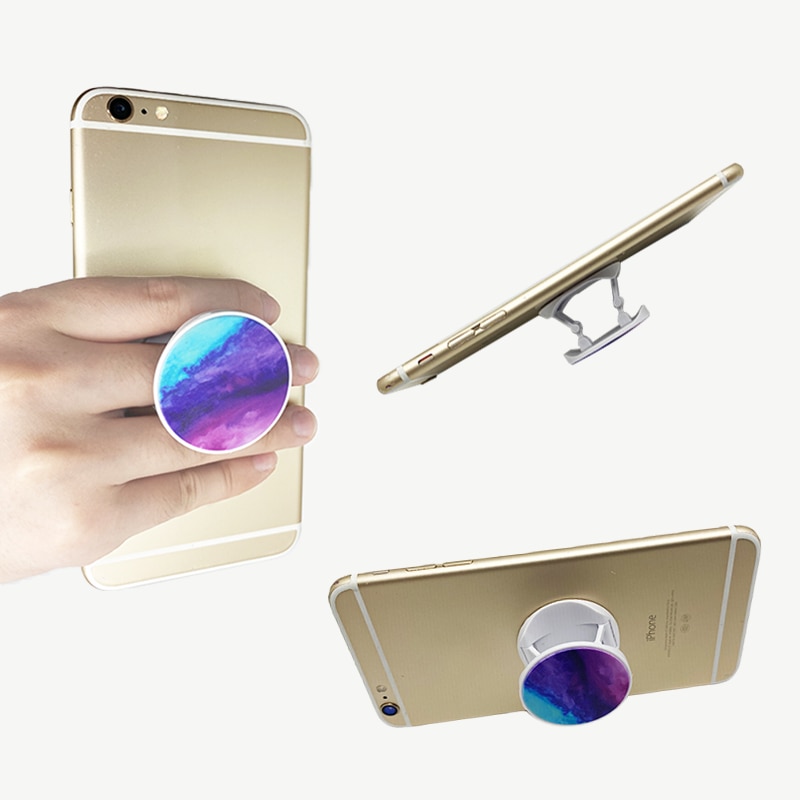 Suporte de suporte de aperto universal dobrável suporte celular pipsoket likee pocket socket titular do telefone móvel para telefones
