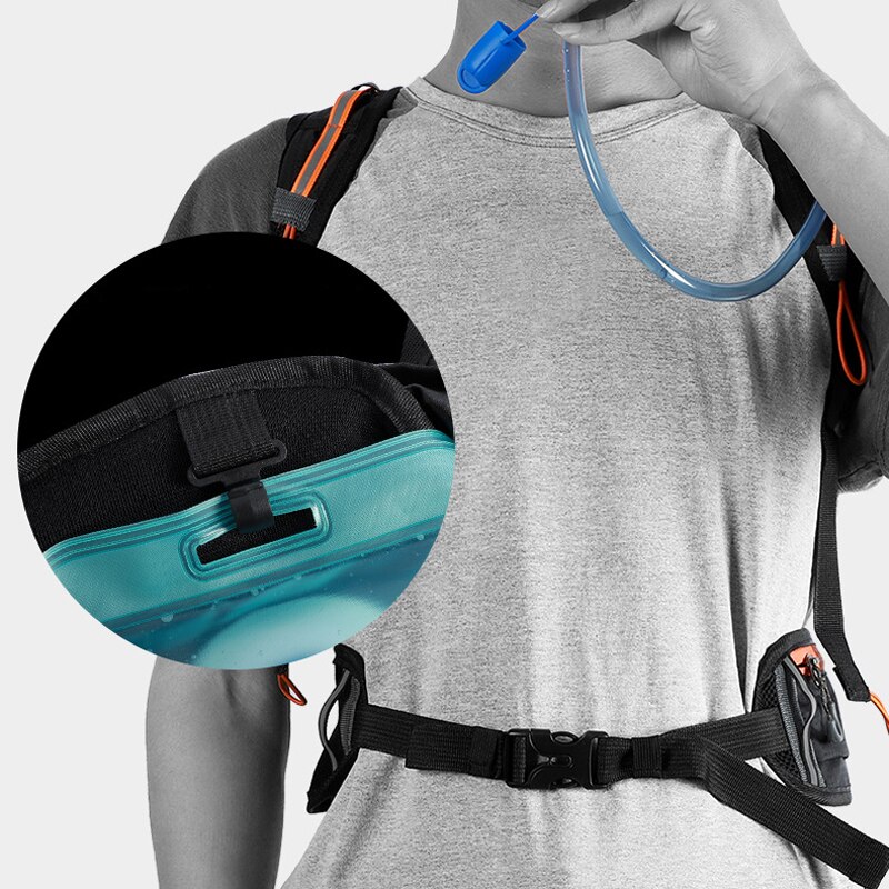 Waterproof Cycling Bags Nylon Motorcycle Backpack Reflective Helmet Shoulder Bag Multi-function Outdoor Riding Equipment PJ239