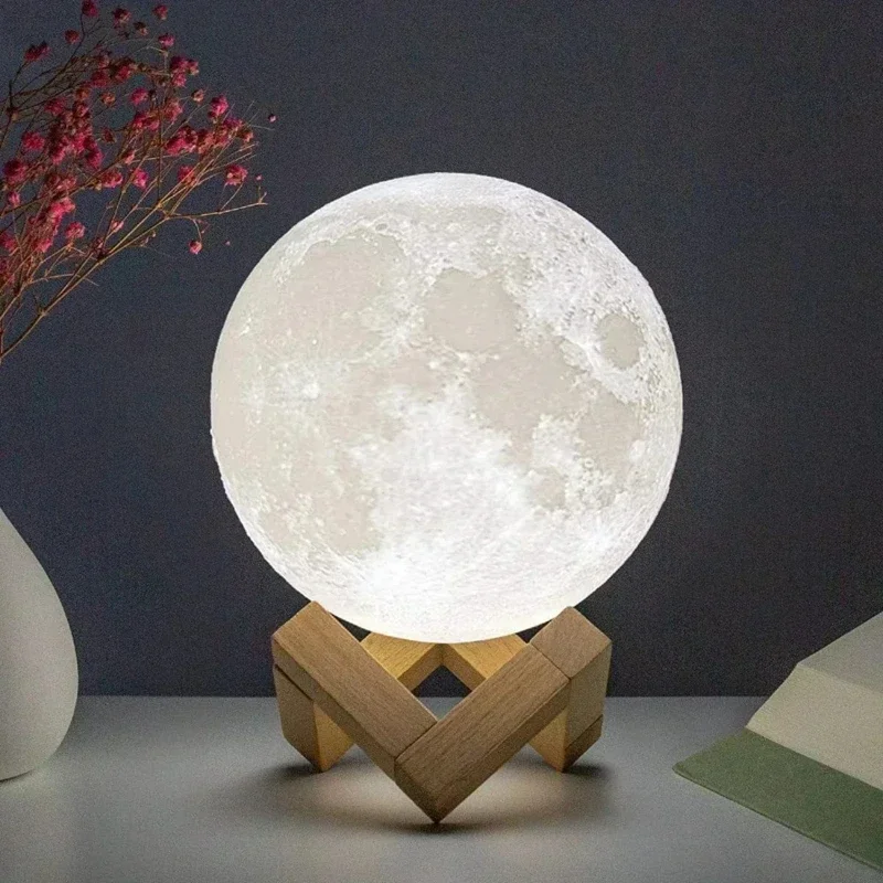 Luxus Sternenlicht Tischlampe - Kristall-inspiriert Rund - Solarbetrieben