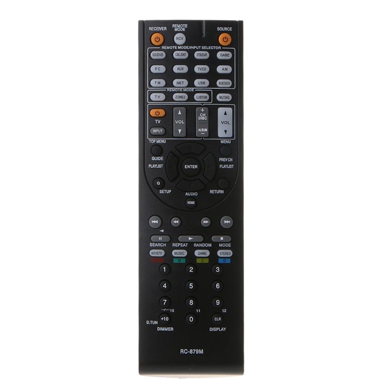 RC-879M Fernbedienung für Onkyo AV Empfänger TX-NR535 TX-SR333 HT-R393 HT-S3700 Q6Pa