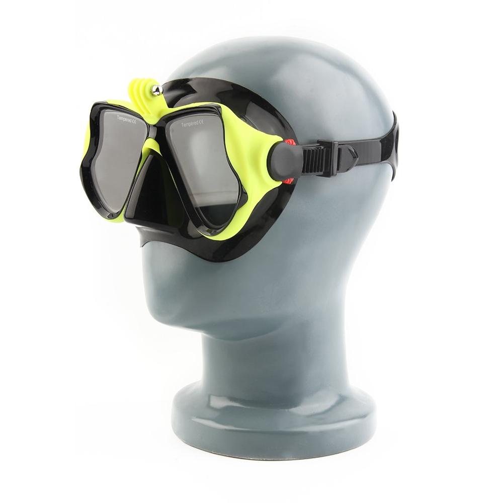 Professionele Onderwater Camera Duikbril Scuba Snorkel Anti-Fog Zwembril Geschikt Voor Standaard Gopro Sport Camera