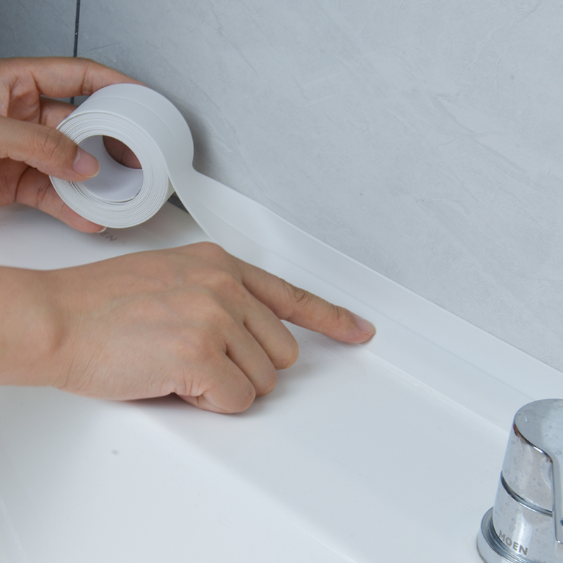 Toilet Waterproof Stick To The Floor Edge Seal Mold Proof Sticker Self-Adhesive Adhesive Edge Toilet Seat Toilet Beautiful