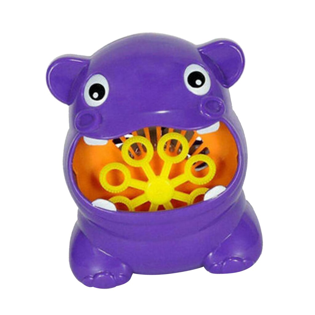 Nilpferd Förmigen, Automatische blasiert Hersteller Gebläse, freundlicher Kleinkinder Schlecht Parteien Spielzeug, Hochzeit draussen drinnen Rasen Spiele