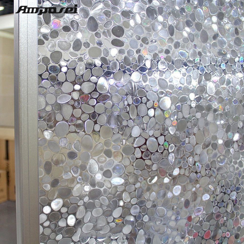 ¡Novedad! película de vidrio esmerilado para ventanas de PVC 45*200 cm, pegatina para tienda, Protección de Privacidad, mejor-FF