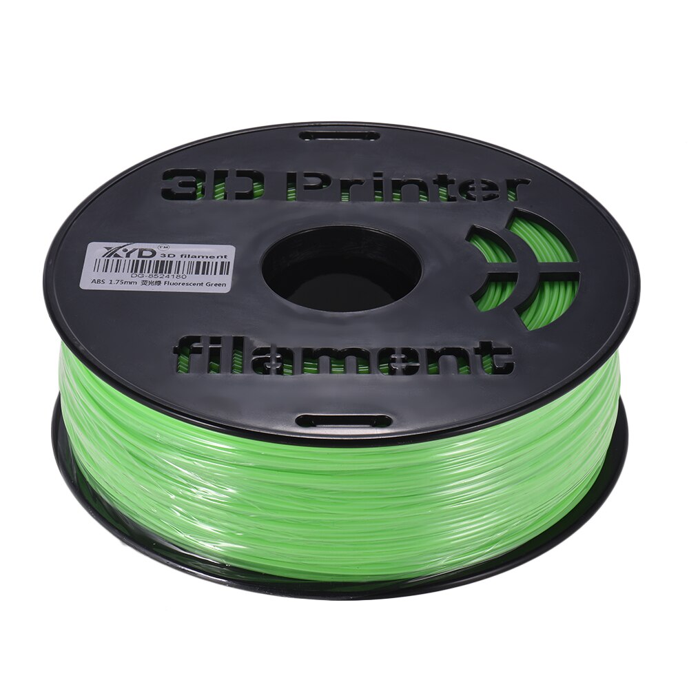 Filaments colorés d'impression de couleur irisée de diamètre du Filament 1.75mm d'abs de 1 KG/bobine pour des imprimantes 3D dessinant des stylos