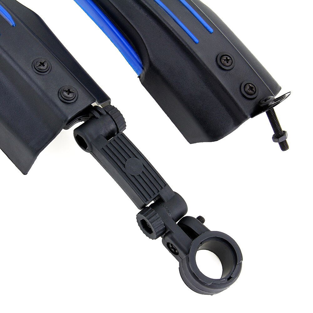 Fiets Spatbord Mountainbike Fenders Spatborden Spatbord Verstelbare Voor Achter Tire Fenders Cycle Deel Rood Blauw