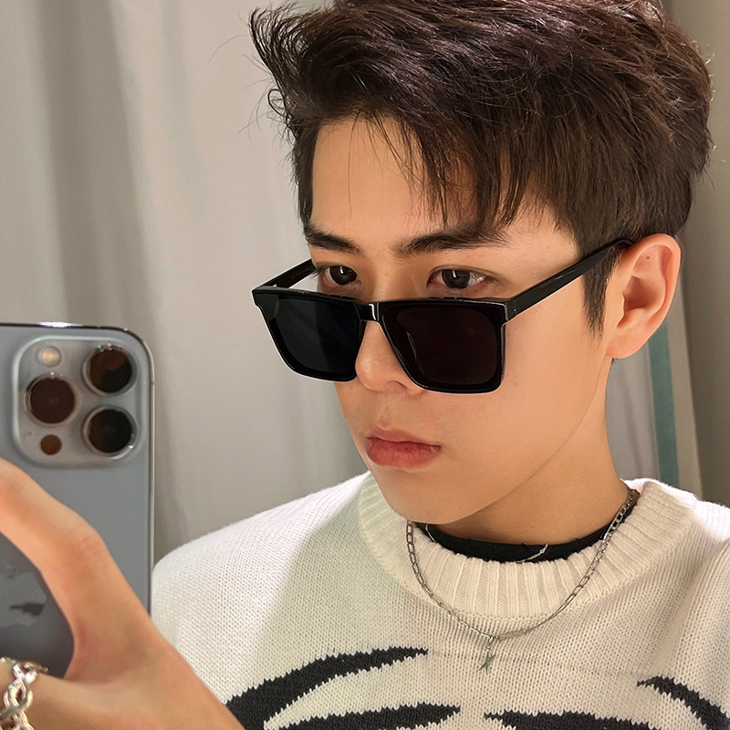 2024 Mode Vierkante Zonnebril Vrouwen Mannen Rechthoek Luxe Unisex Zonnebril Klassieke Vintage Outdoor Oculos De Sol