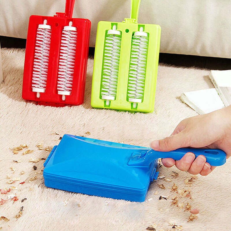 Mini Carpet Rug Roller Brush Dirt Handheld Sweeper Cleaner for Home Cleaning YU-Home