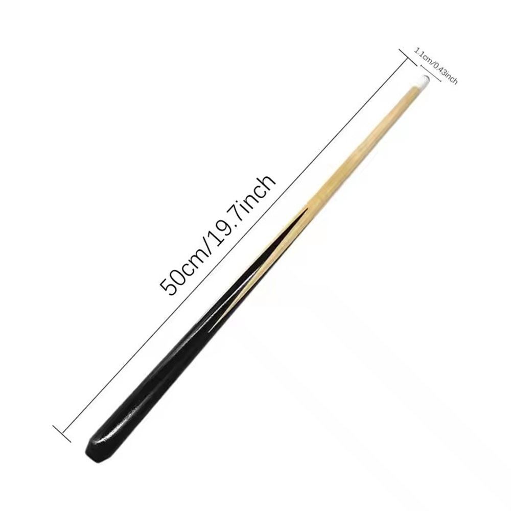 Queue de billard courte en bois de 50cm, petite queue de billard professionnelle pour enfants, tige de billard pour filles et garçons débutants