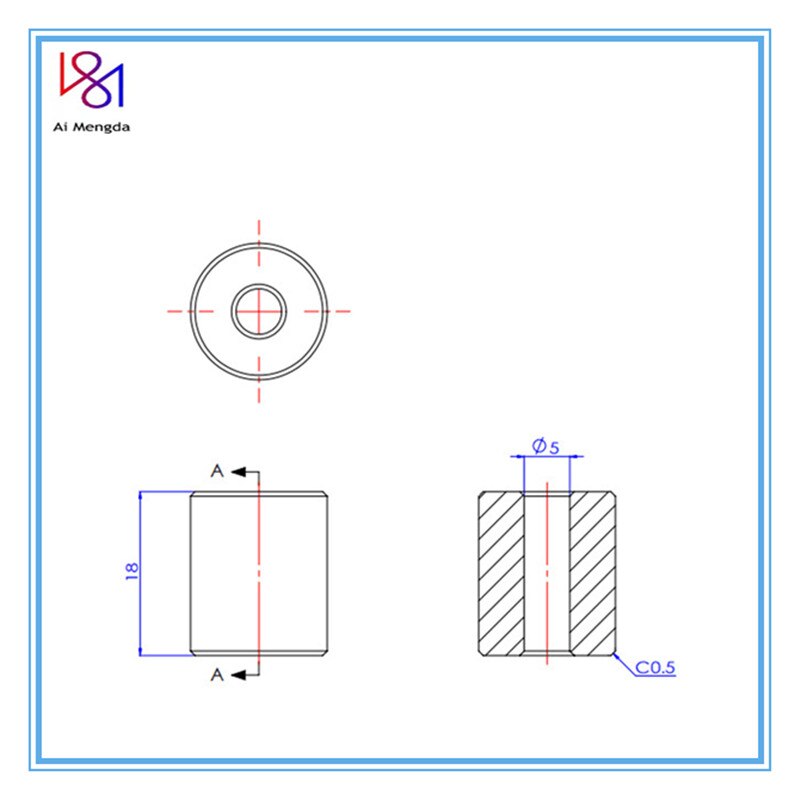 4PCS 18mm/16mm Silicone Bed Leveling Column High Temperature Solid Spacer Platform Leveler For CR-10/ CR10S Ende-3