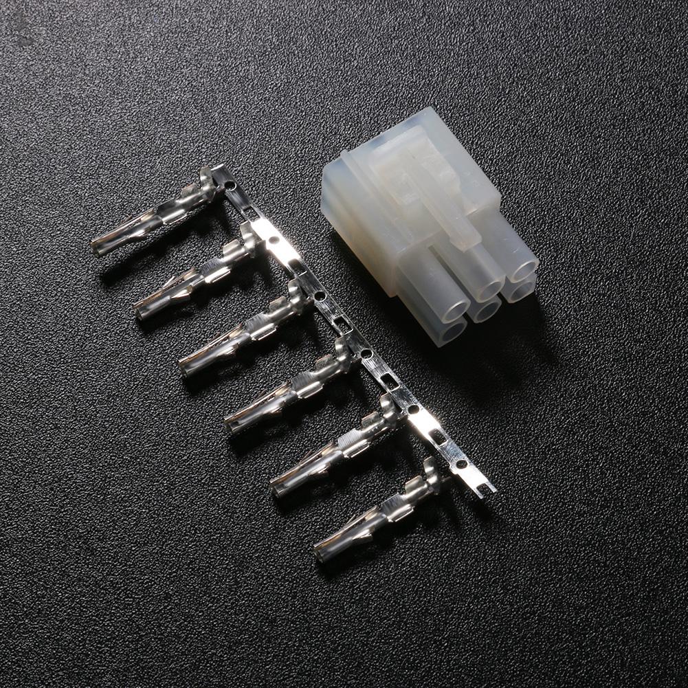 Conector de Cable de alimentación de 6 pines, adaptador de Cable de enchufe para YAESU FT-857D, FT-897D