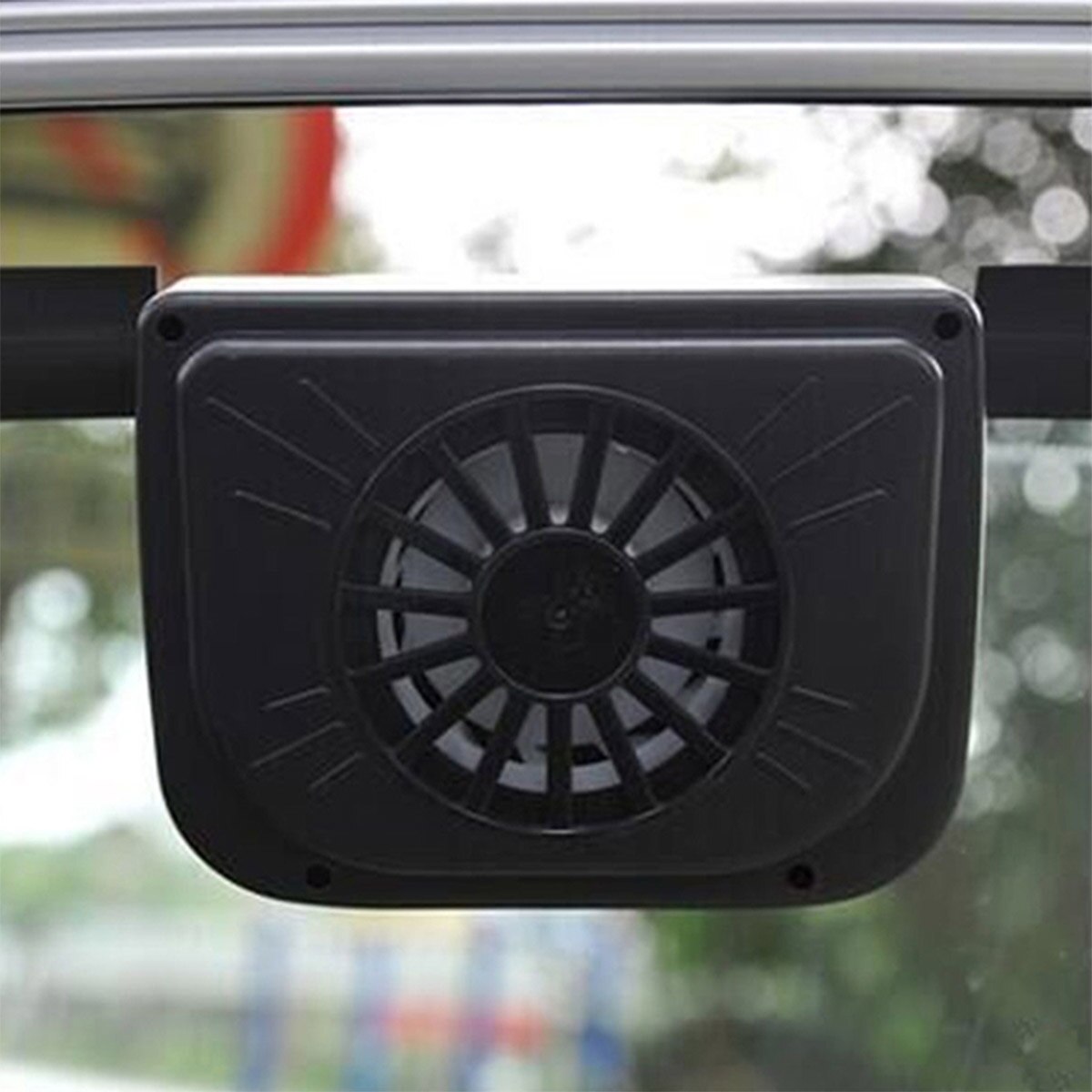 Auto Op Zonne-energie Auto Cooler Auto Cool Ventilator Systeem Radiator Auto Air Vent Uitlaat Warmte Ventilator Met Rubberen Strip