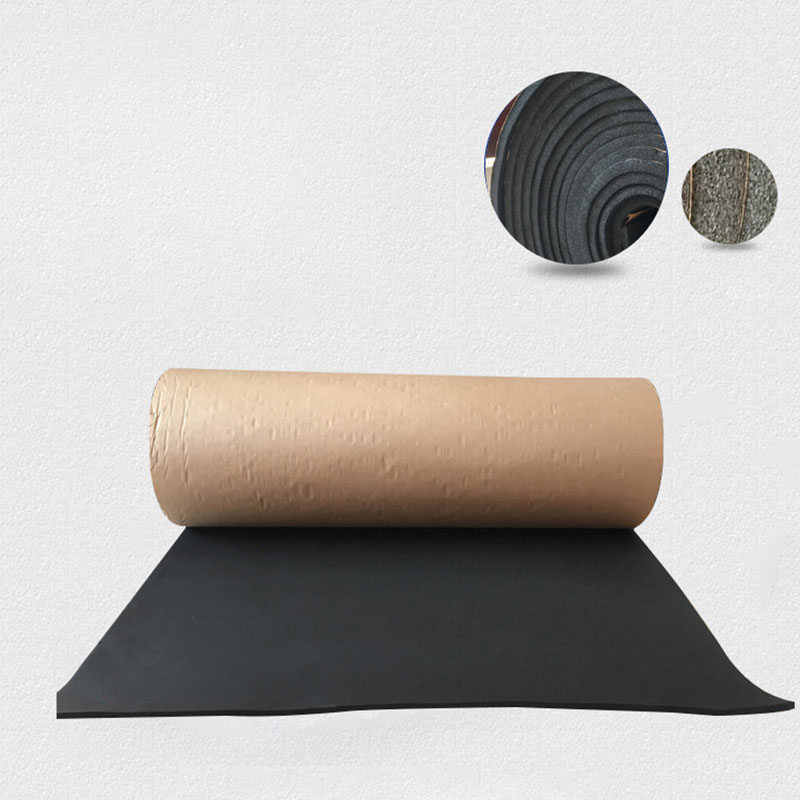Auto pakettiauto äänieristys vaimennus eristys vaahto 30 x 50cm musta kumi palonkestävä ei-saasteet eristys vaimennustarvikkeet
