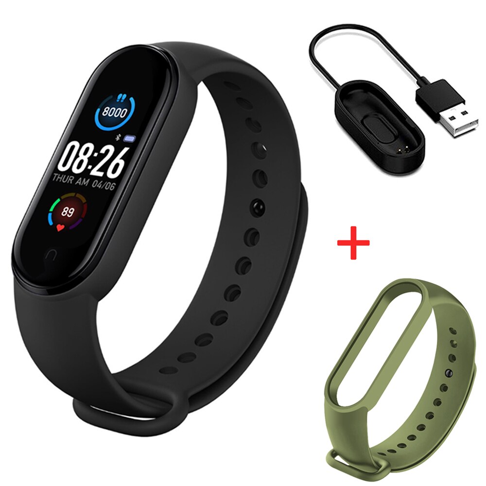 M5 Smart Band Bluetooth Bracelet Sport Smart Watch Fitness Tracker Pedometer Heart Rate Monitor Wristband for Android IOS: 4