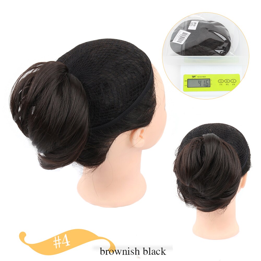 Extension de cheveux tousleo pour femmes | Extension de cheveux, queue de cheval avec bande de caoutchouc élastique, pour chignon: 4