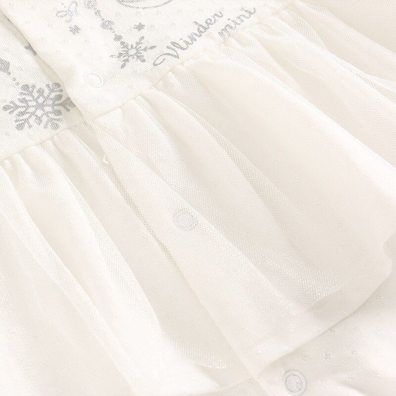 Vlinder Baby Meisje Rompertjes baby meisje kleding Kant Ster Print Button Kleding Baby Jumpsuit Katoen Knus Lange Mouwen Pyjama