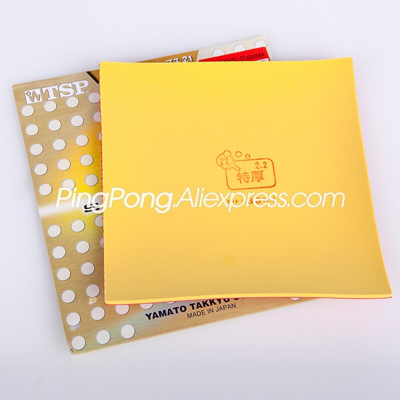 TSP SUPER SPINPIPS 21 Original TSP Table Tennis Rubber Pips-Out TSP SPINPIPS Ping Pong Sponge