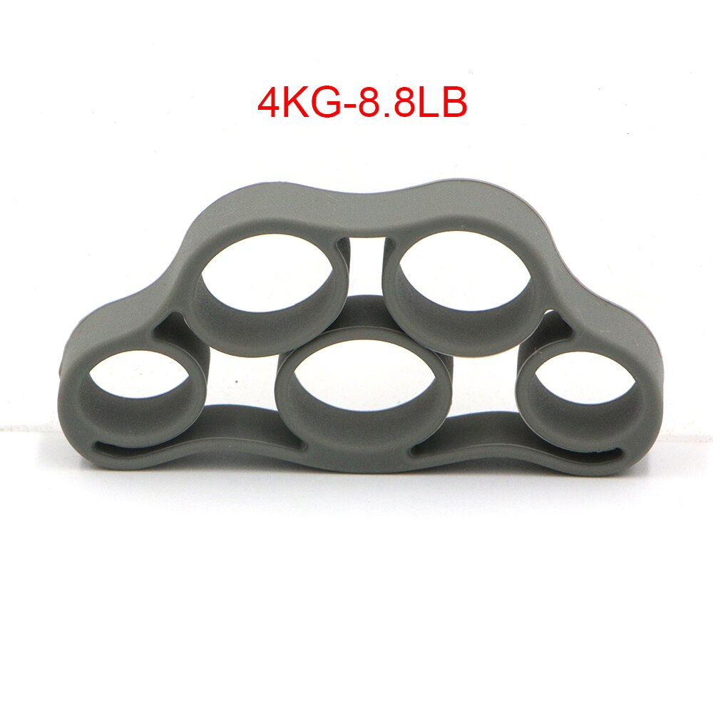 Hand Grip Strengthener 100 % Silicon Hand for Practice Finger Wrist Trainer Gym Guitar Simulator Piano Resistance Bands Fitness: sky blue
