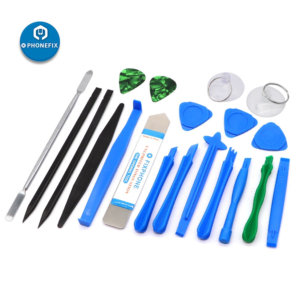 21 In 1 Mobiele Telefoon Reparatie Tools Kit Precisie Schroevendraaier Spudger Pry Opening Gereedschap Multifunctionele Voor Iphone X 8 Hand gereedschap Set