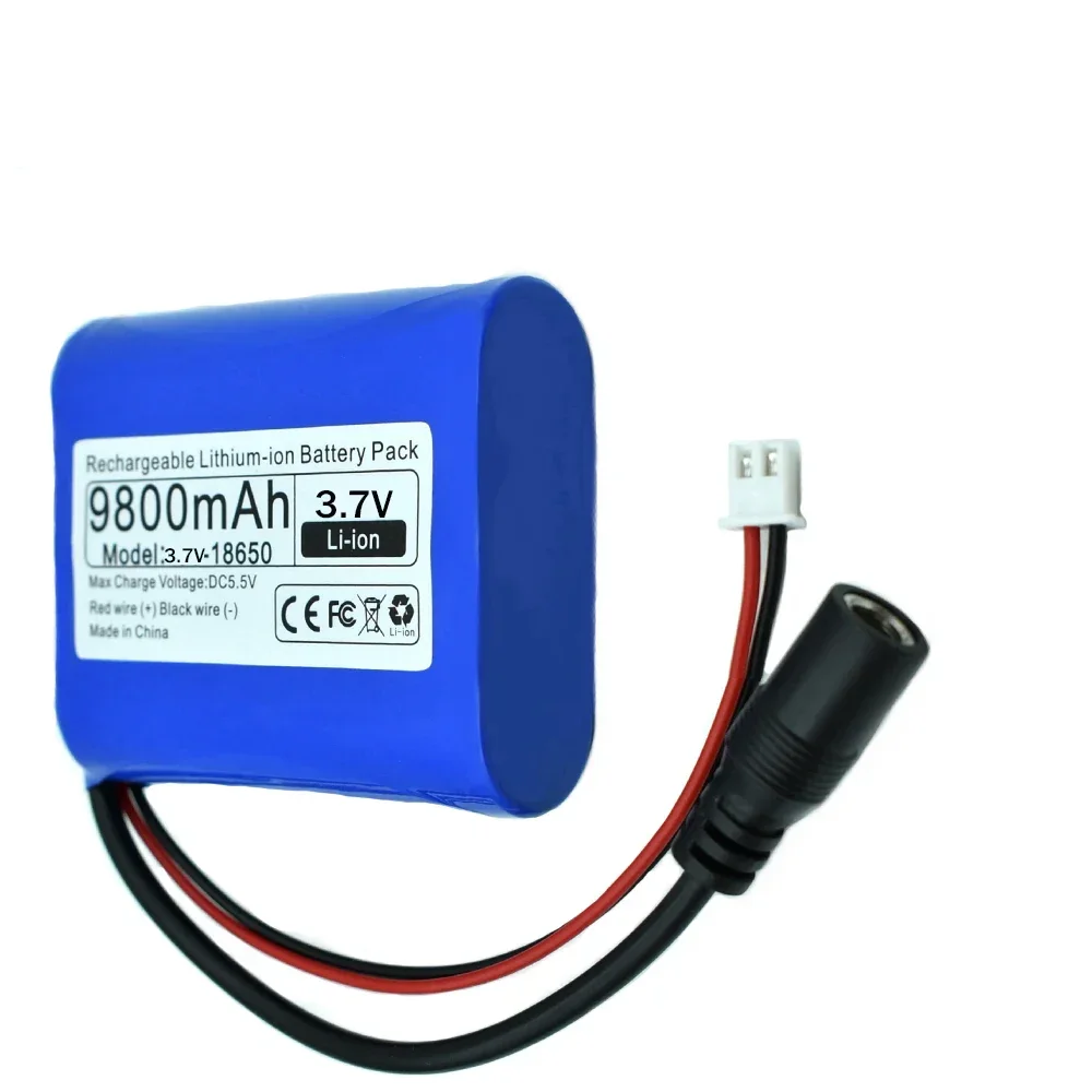 3.7V 18650 Lithium Battery 1s2p 1s3p 1s4p for Microcontroller LED Outdoor Light Bluetooth Speaker Audio Backup Power Supply