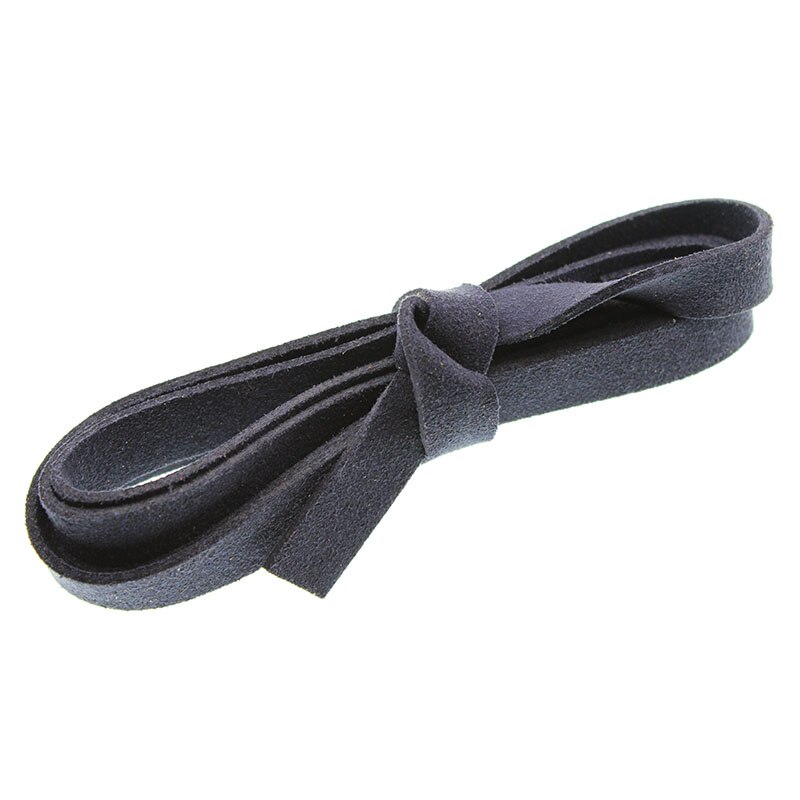 3 metrów/partia 8mm płaskie zamszowe koreański aksamitna skóra przewód liny nici do tworzenia biżuterii naszyjnik DIY bransoletka biżuteria akcesoria: navy blue