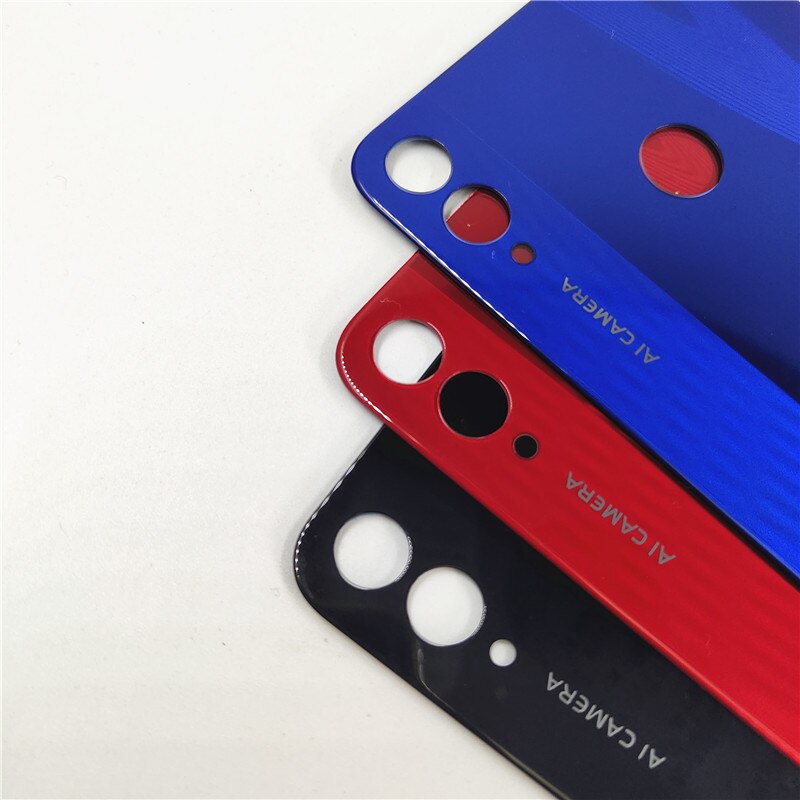 Boîtier de batterie arrière pour Huwei Honor 8X 8 X, panneau en verre avec autocollant adhésif de remplacement