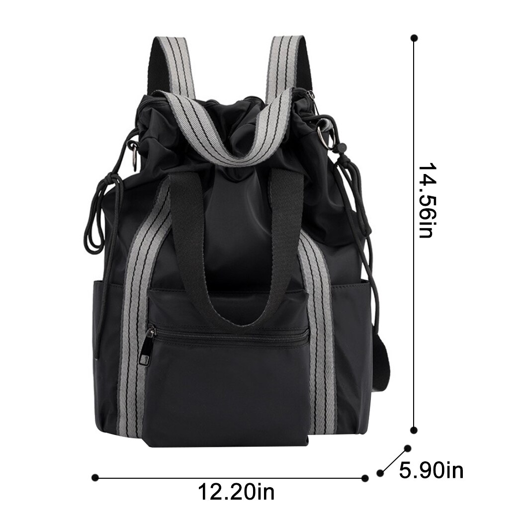 Di modo Mummia Zaini Grande Capacità Pannolino Borsa A Tracolla In Nylon Zaino Da Viaggio Donna Fashion Borse da Scuola