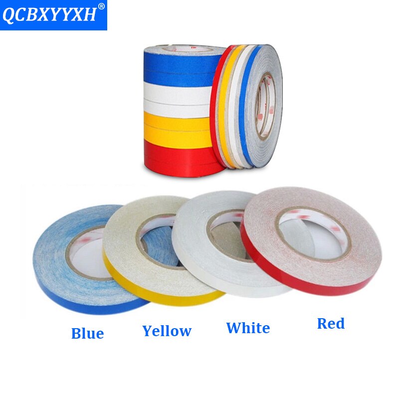QCBXYYXH 5M * 1CM tiras reflectantes pegatinas coche-estilismo decoración de la motocicleta automóviles bicicletas de seguridad advertencia cintas para marcar