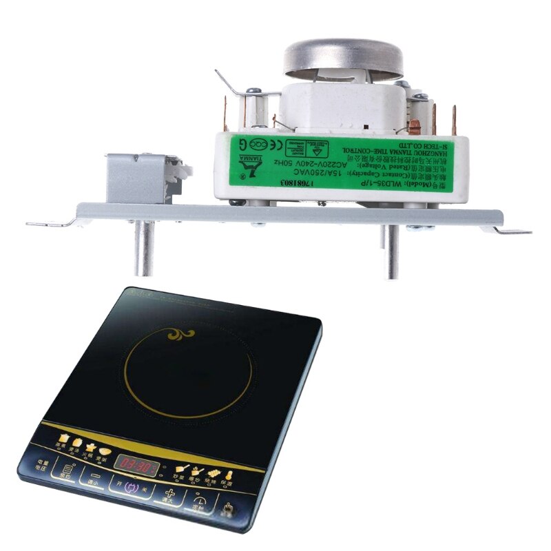 Alta qualidade 15a/250 v ac quatro-buraco tempo controlador temporizador para forno de microondas casa acessórios fogão