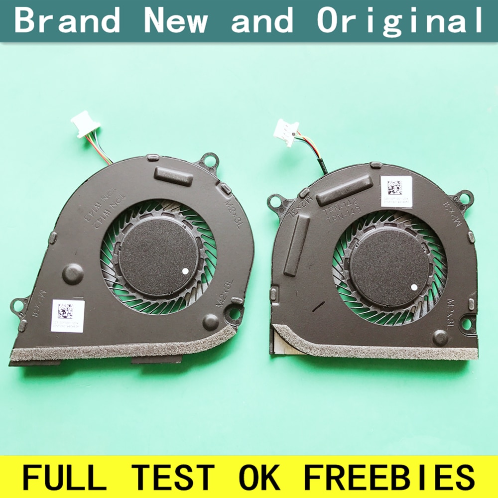 laptop CPU GPU cooling fan Cooler Notebook PC for HP ENVY X360 15-DS 15-DR L53542-001 L53541-001 TPN-W142 TPN-W143