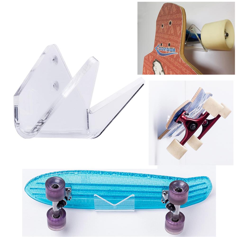 Skateboard Wall Hanger Wall Mount Sliding Plate Bracket Display Stand Longboard Supports Bracket Skateboard Wall Mount
