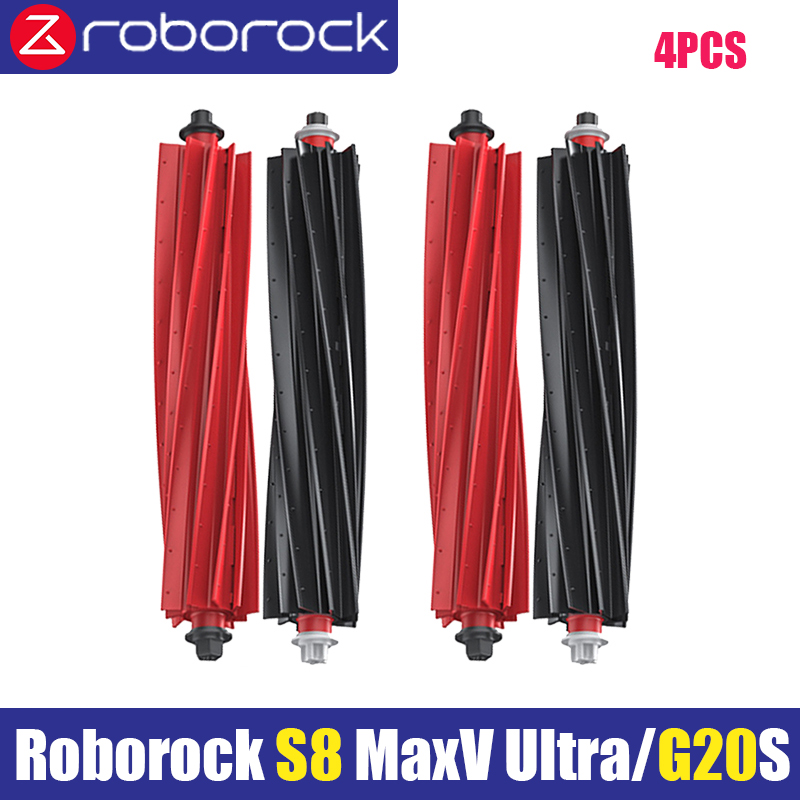 Roborock S8 Max V Ultra G20s robot Vacuum Cleaner Accessories mop Choth vacuum bags Side Brush Filter Replaceable Parts: Light Grey