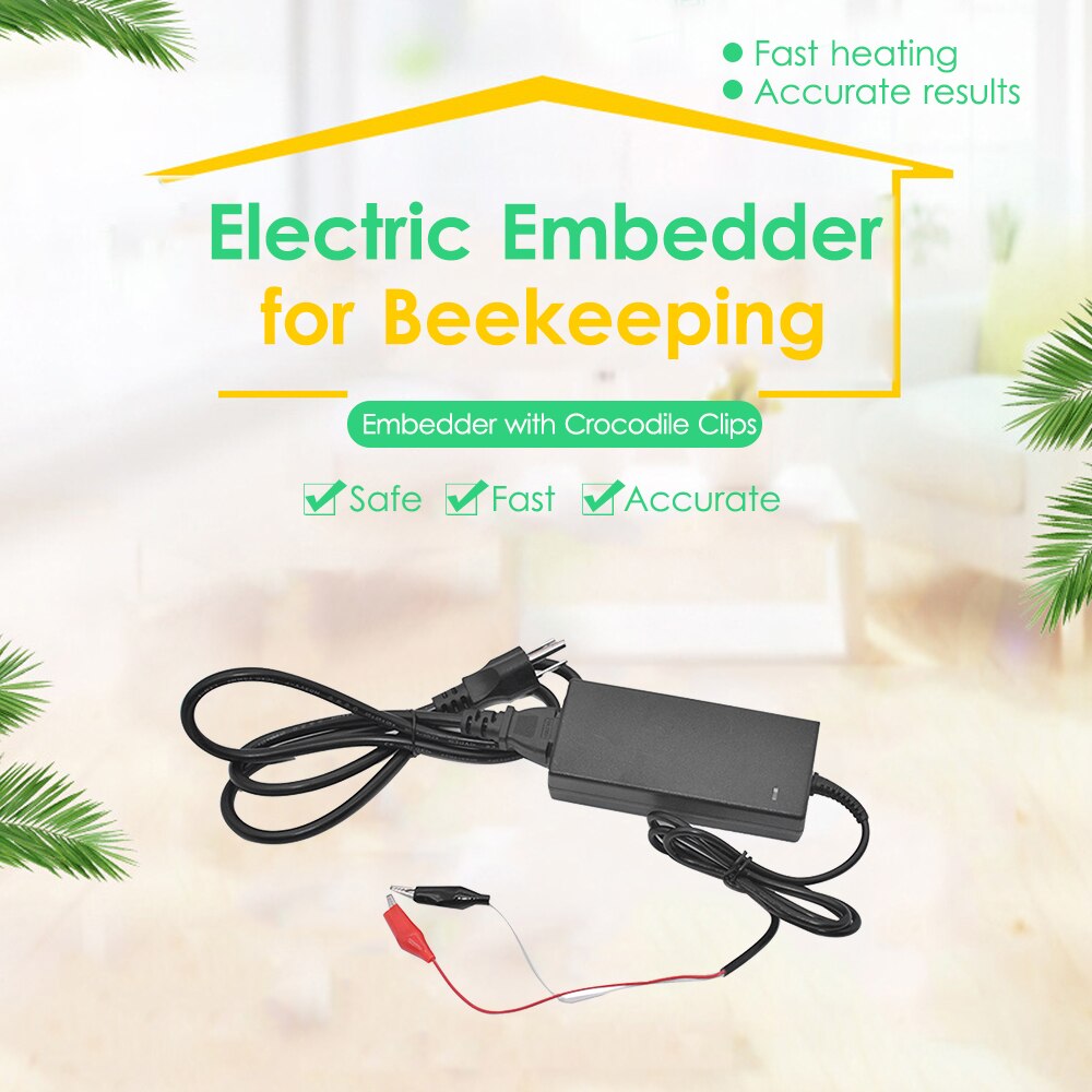 Embedder Beekeeping Wax Foundation ABS Electric Wire Embedder Heating Device Beehive Installer Equipment