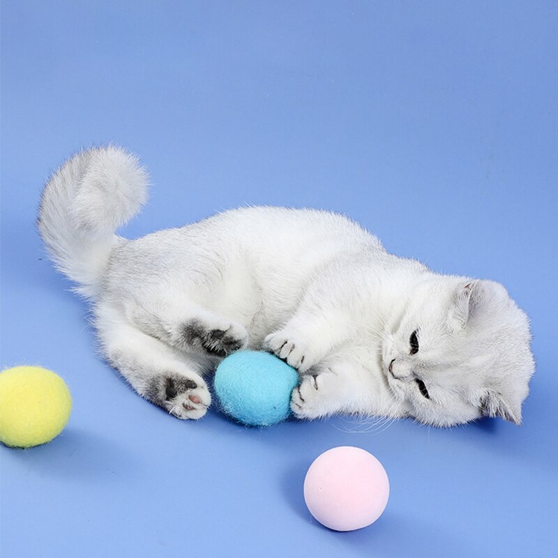 Haustier Ball Katze Spielzeug Neue Clever klingend Spielzeug Interaktive Haustier Spielzeug quietschen Spielzeug Ball Katzenminze Haustier Liefert