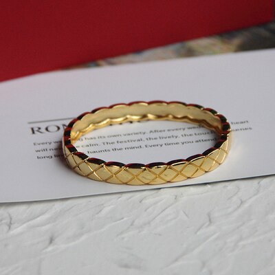 Ouro rosa pulseira de corte de moda grão cor de ouro rosa/cor prata/cor do ouro pulseira de aço inoxidável: wide gold