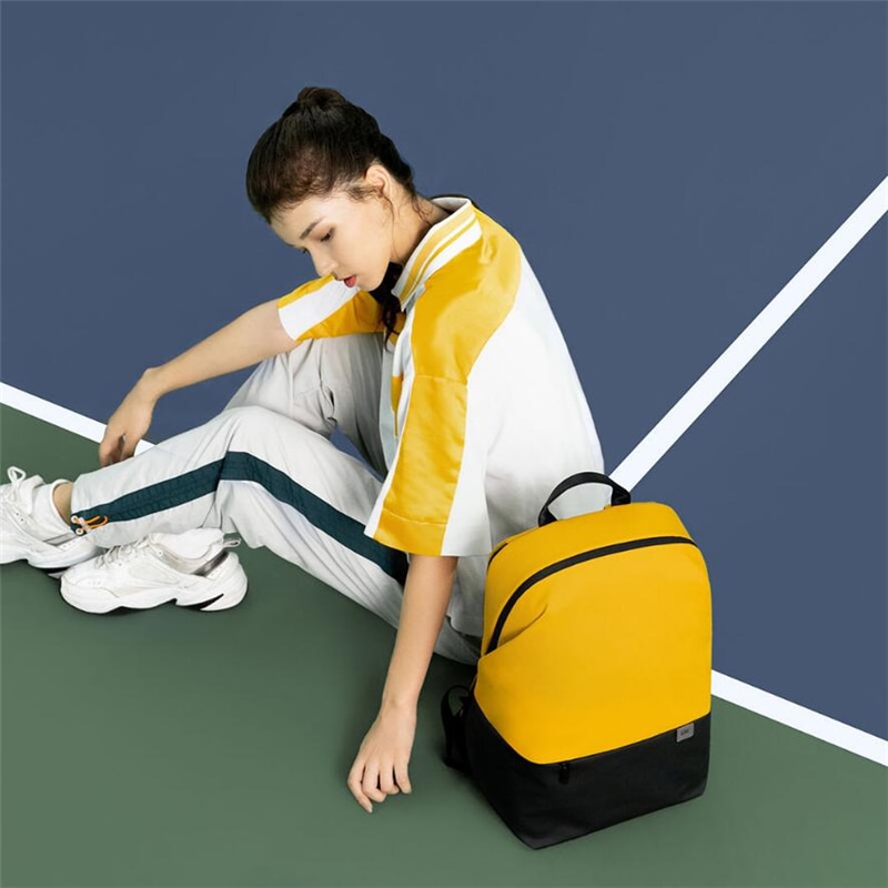 Le plus récent Original Xiaomi Simple sac à dos décontracté 20L grande capacité Super léger innovant étanche poches latérales sac à dos pour ordinateur portable